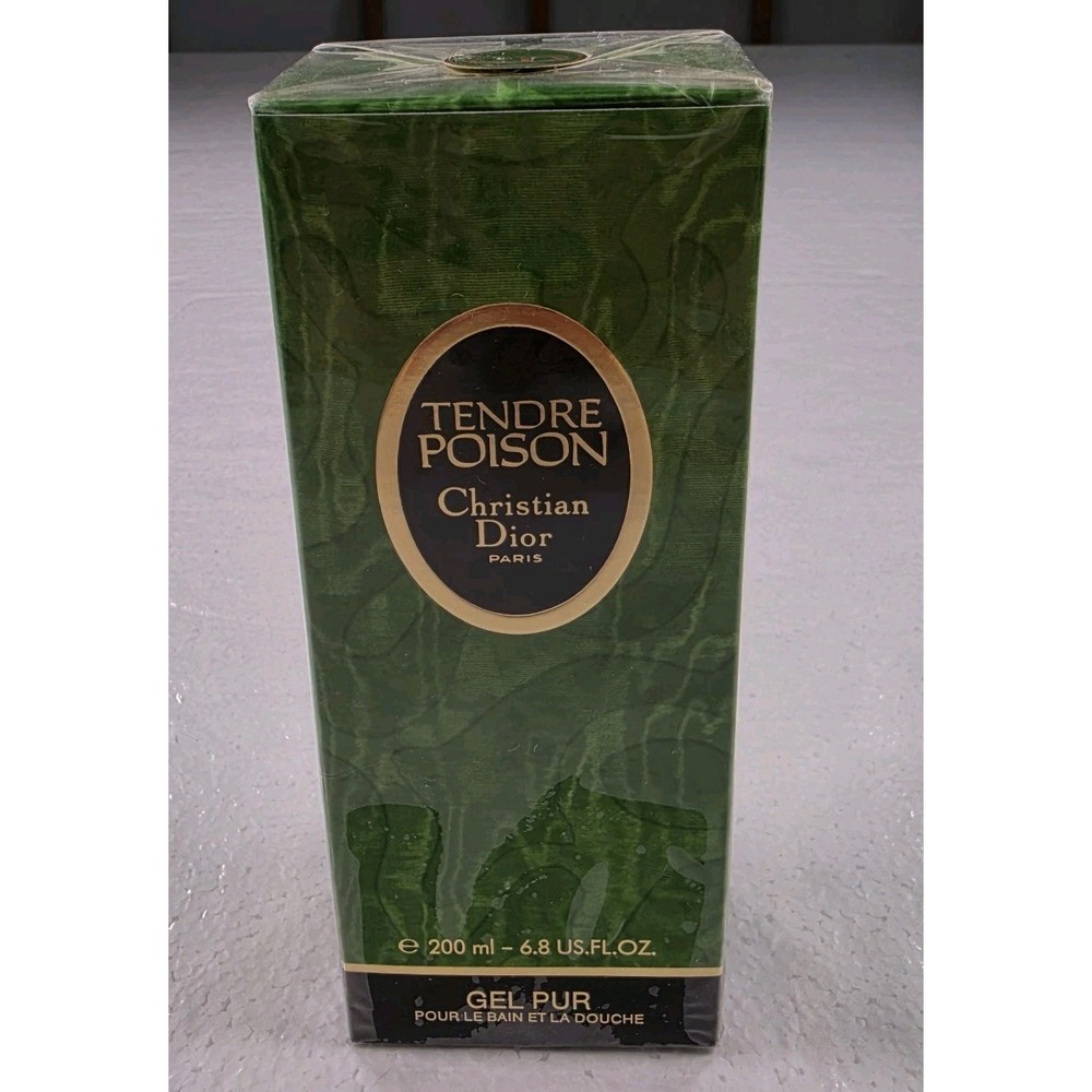 Vintage Dior Tendre Poison Perfumed Bath Shower Gel 6.8 Fl Oz 200ml Sealed Rare - Picture 2 of 6